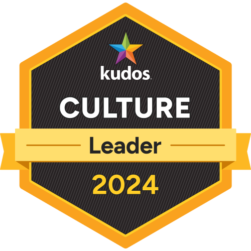 kudos Best Culture Leader Winner logo