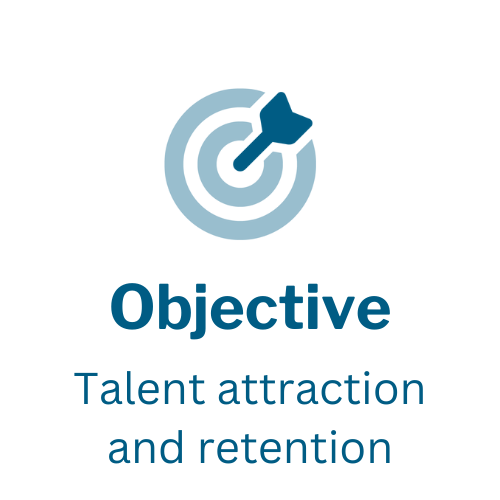 Objective: talent attraction and retention