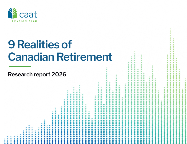 Cover of the 9 Realities of Canadian Retirement report.