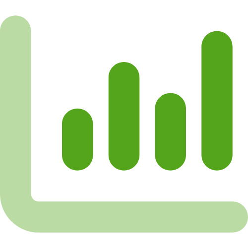 Boosted brand and bottom line icon
